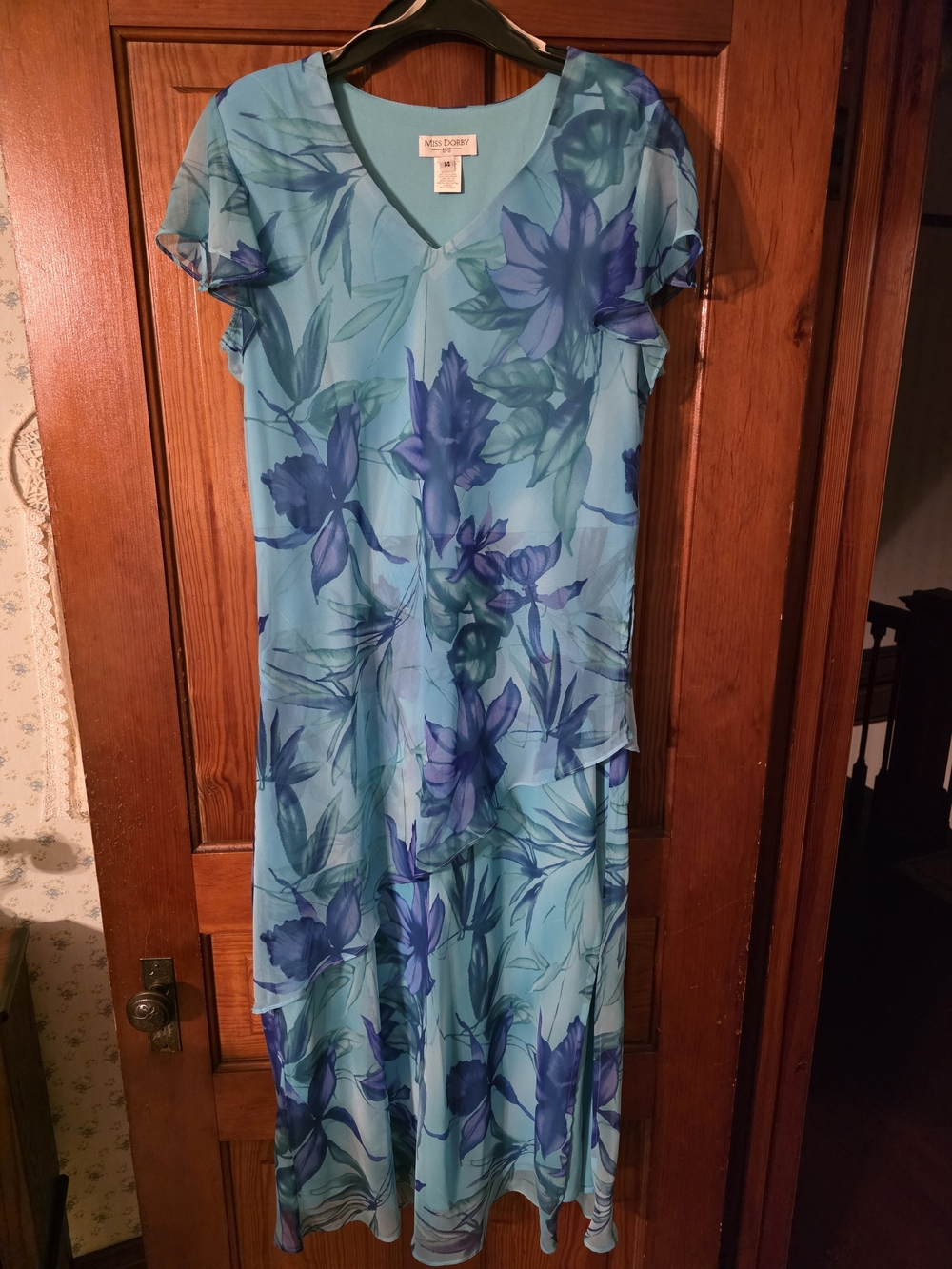90s Floral Dress By Missy Dorby